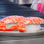 空港内の巨大寿司